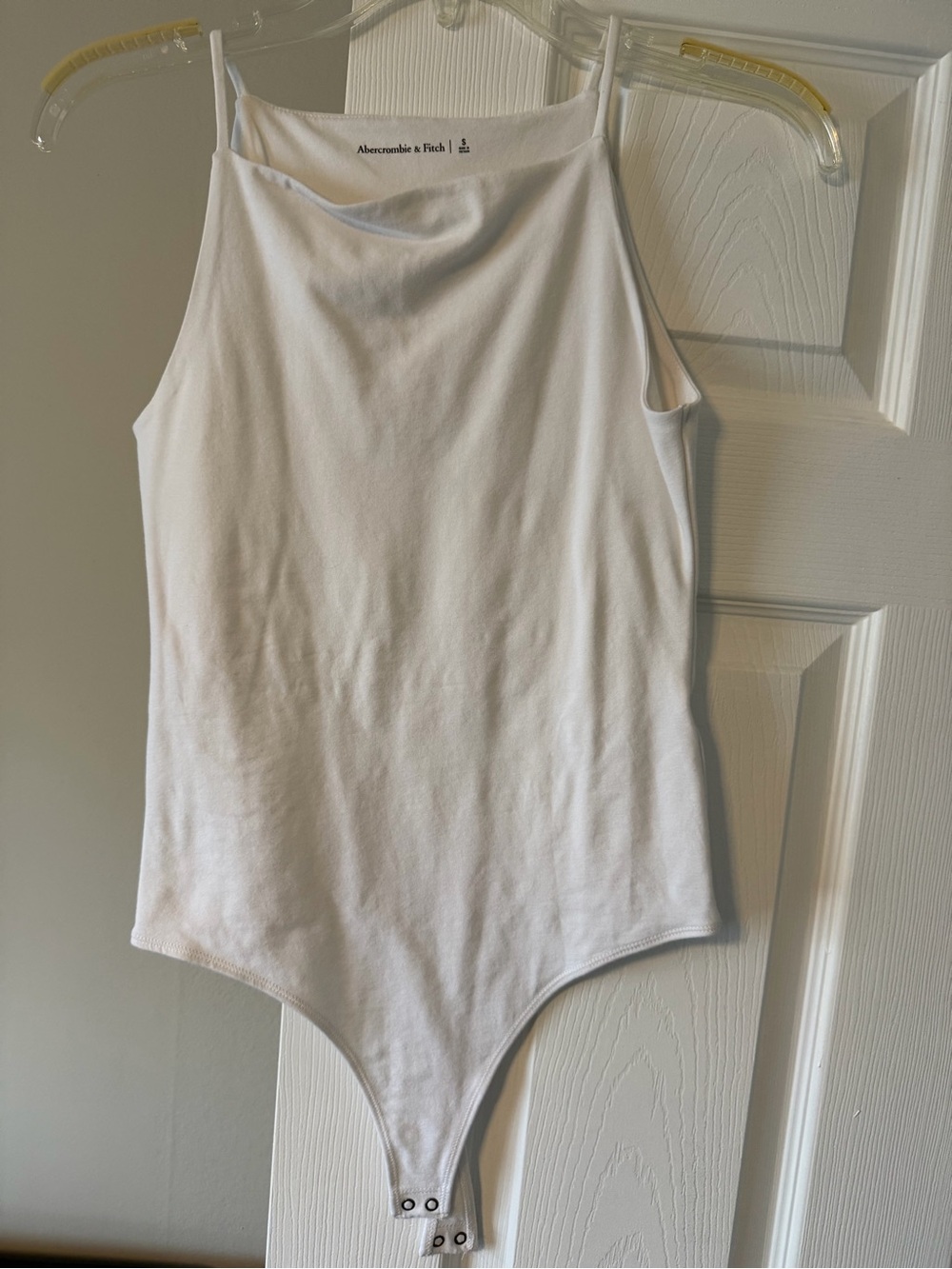Abercrombie & Fitch White Bodysuit. Size Small